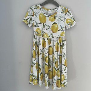 Posh Peanut Limoncello Lemons 2T Twirl Dress